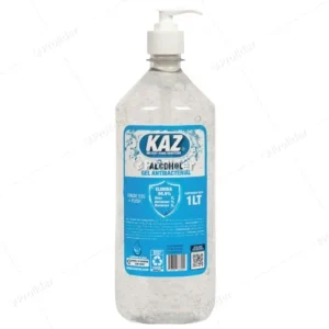 Alcohol En Gel Kaz Frasco 1 Litro con Dispensador