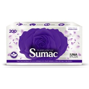 Paquete Papel Interfoliado Sumac Blanco x 200 unidades