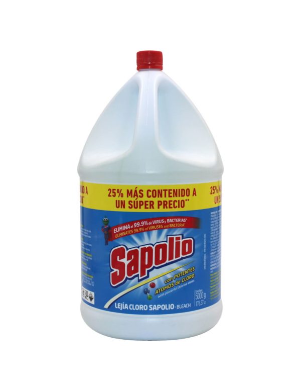 Lejía Sapolio Galón 5 Kg (4.7 Lt)